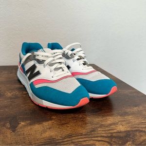 New Balance 997H White/Aqua